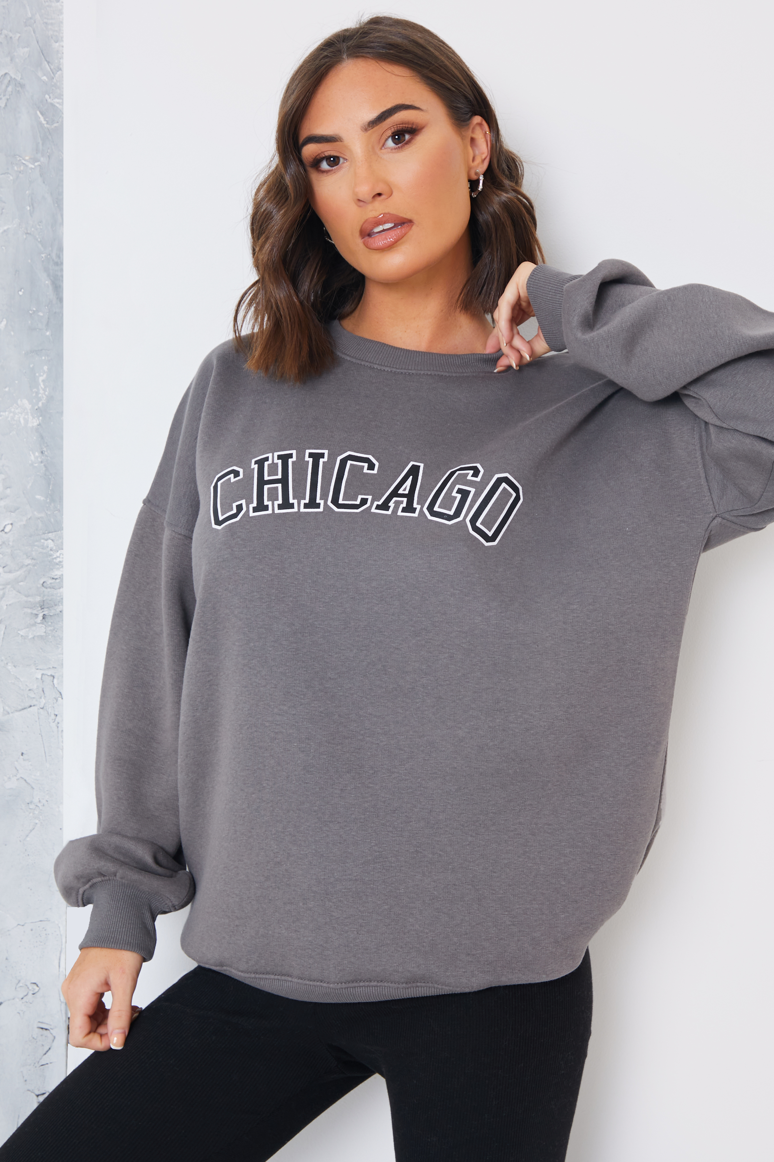 Chicago Printed Sweater