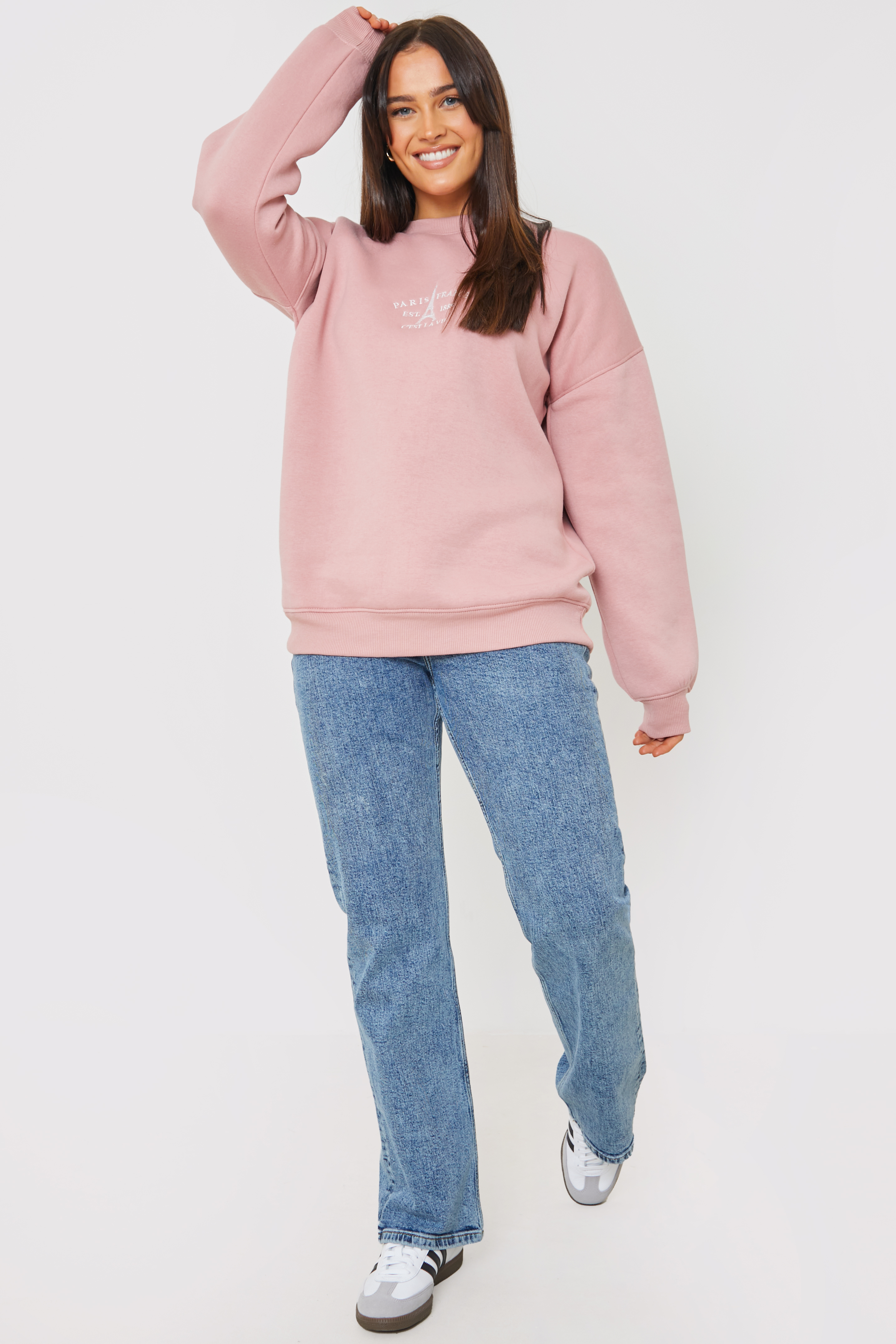 Paris Embroidered Sweater