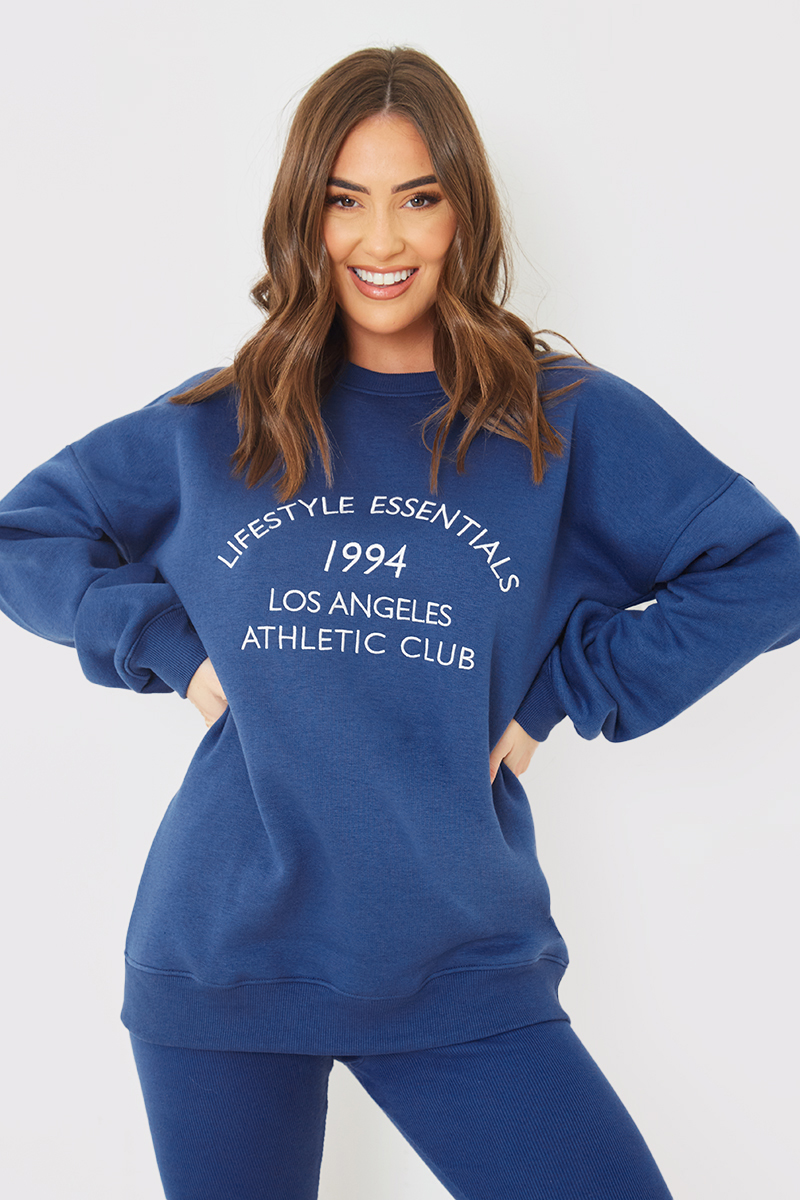Lotto Lifestyle - Textiles - Sweatshirts Athletica Due Sweatshirt, blue :  : Fashion