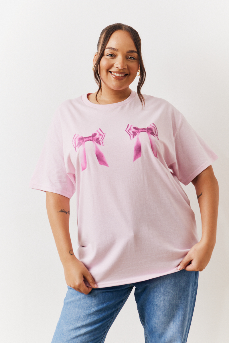 Bow Motif T-Shirt