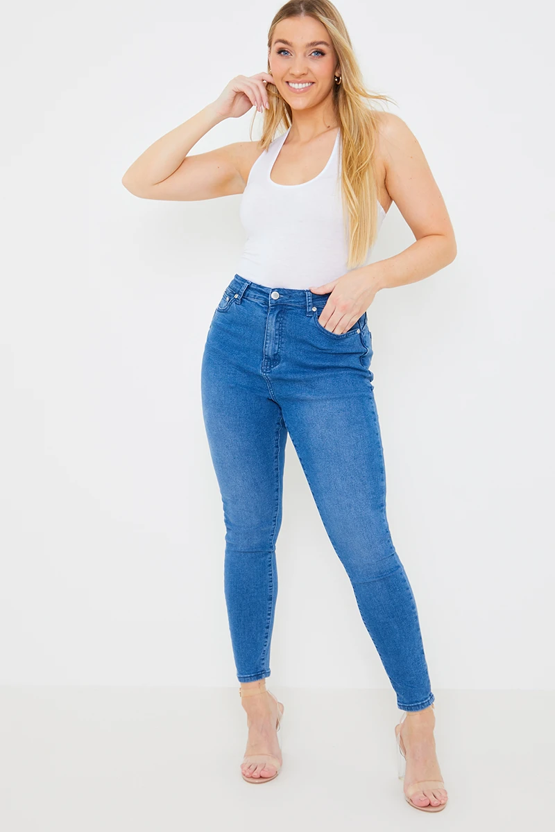 Shaper Stretch High Waisted Jeans