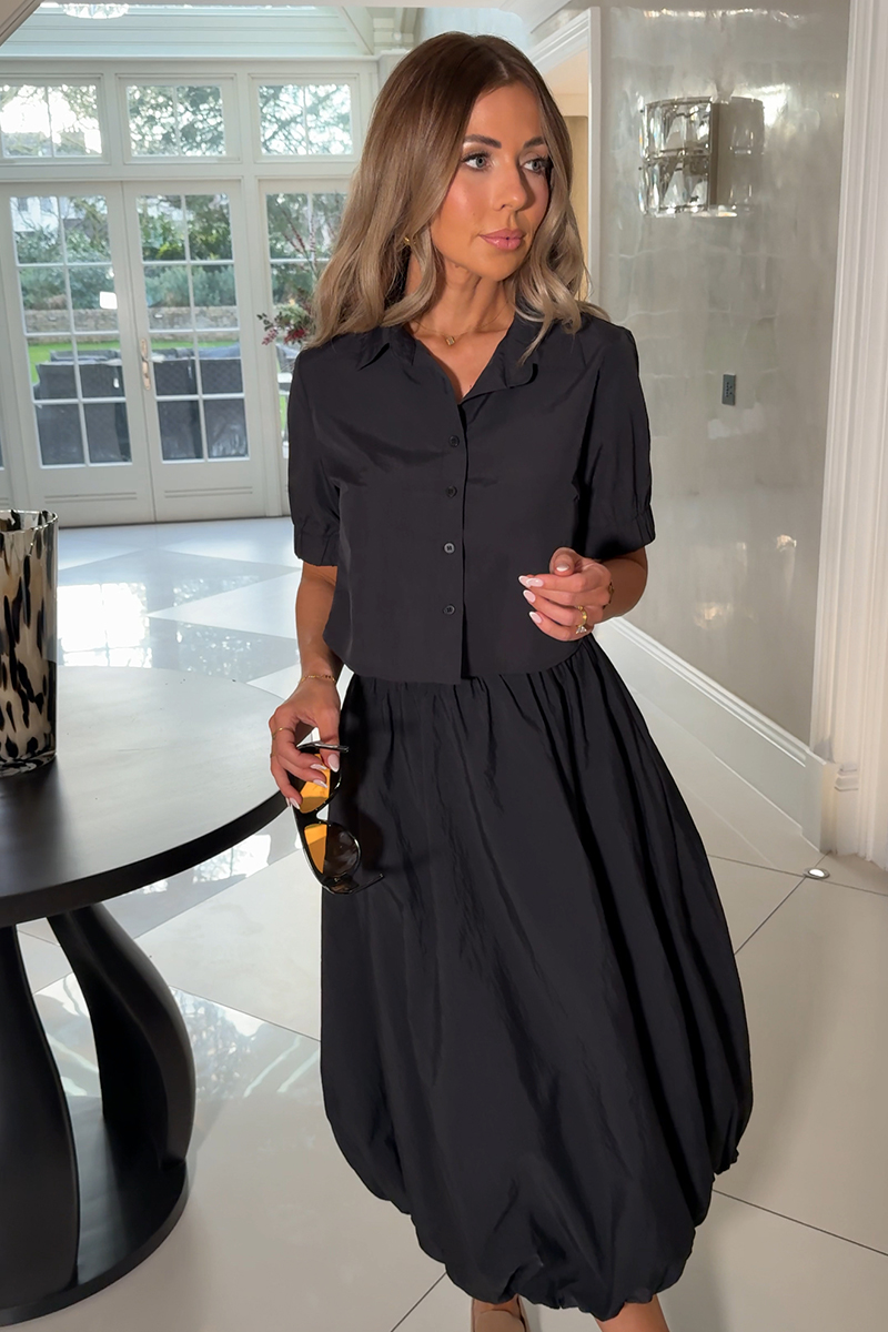 Baloon Co-Ord Midi Skirt