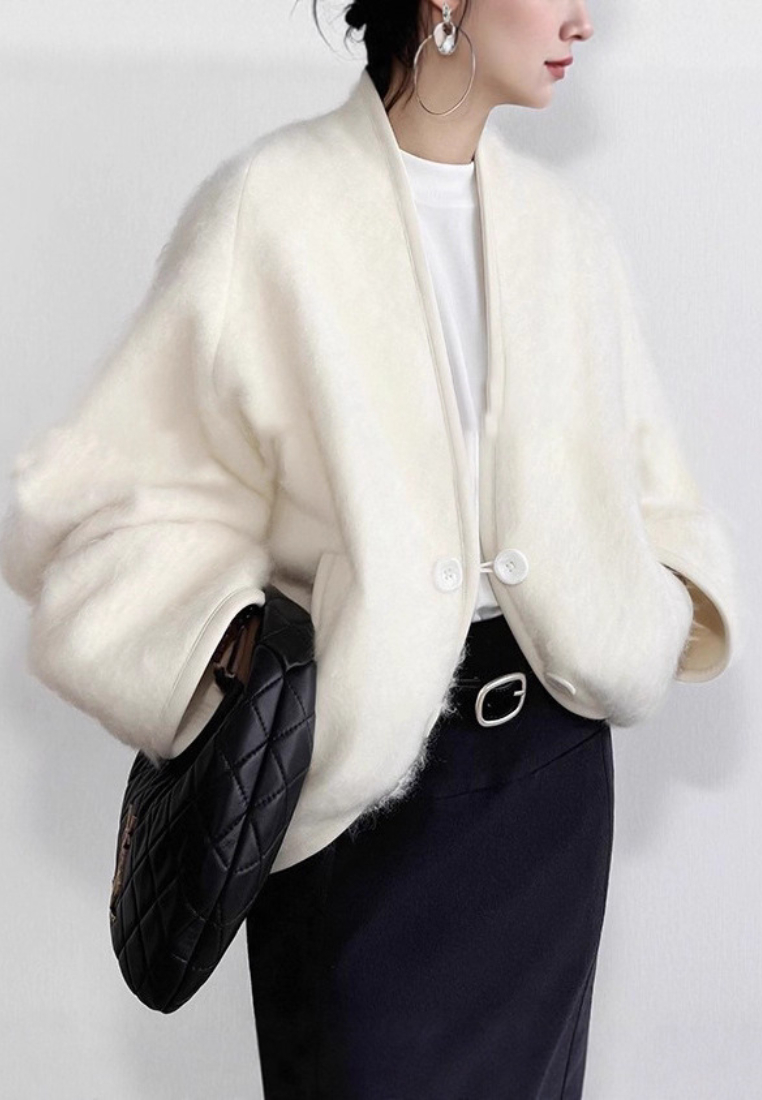 New Luxury Wool Women Short jacket K122908