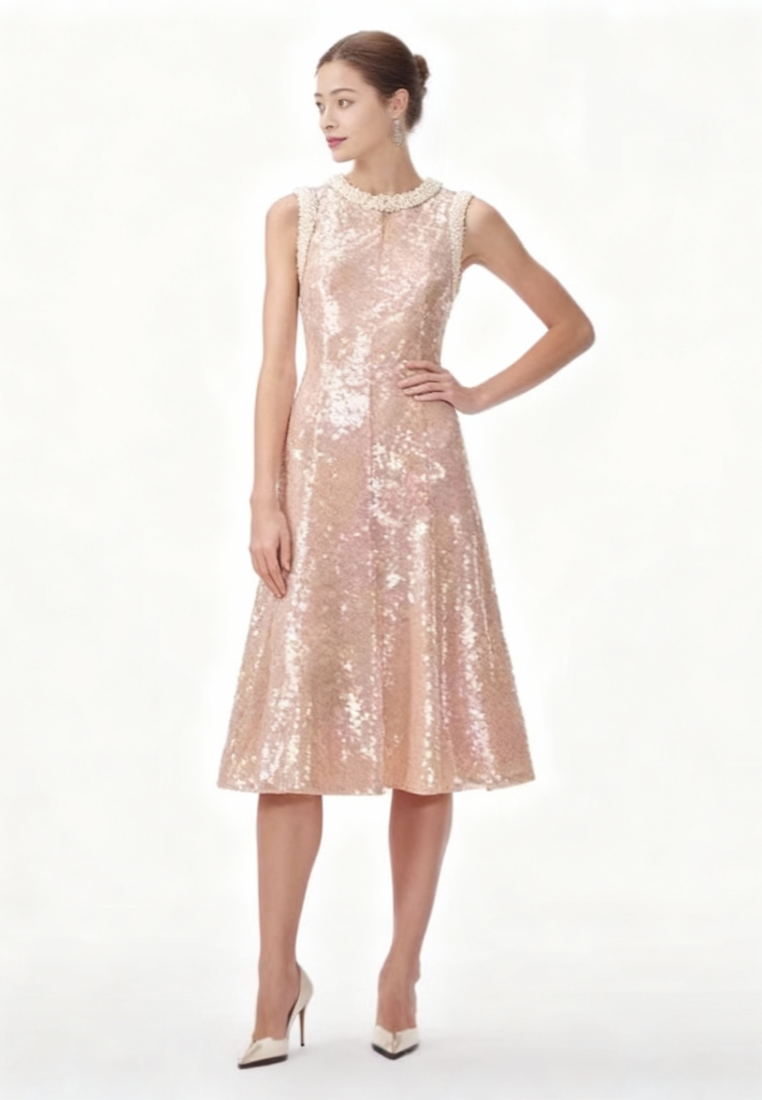 New elegant Retro Round-neck dress Party Dress K121704