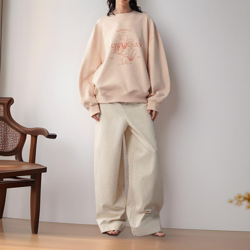 New casual crew neck sweatshirt K25120903