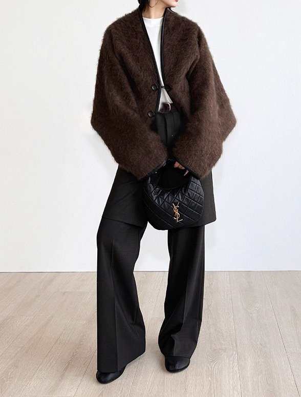 New Luxury Wool Women Short jacket K122908