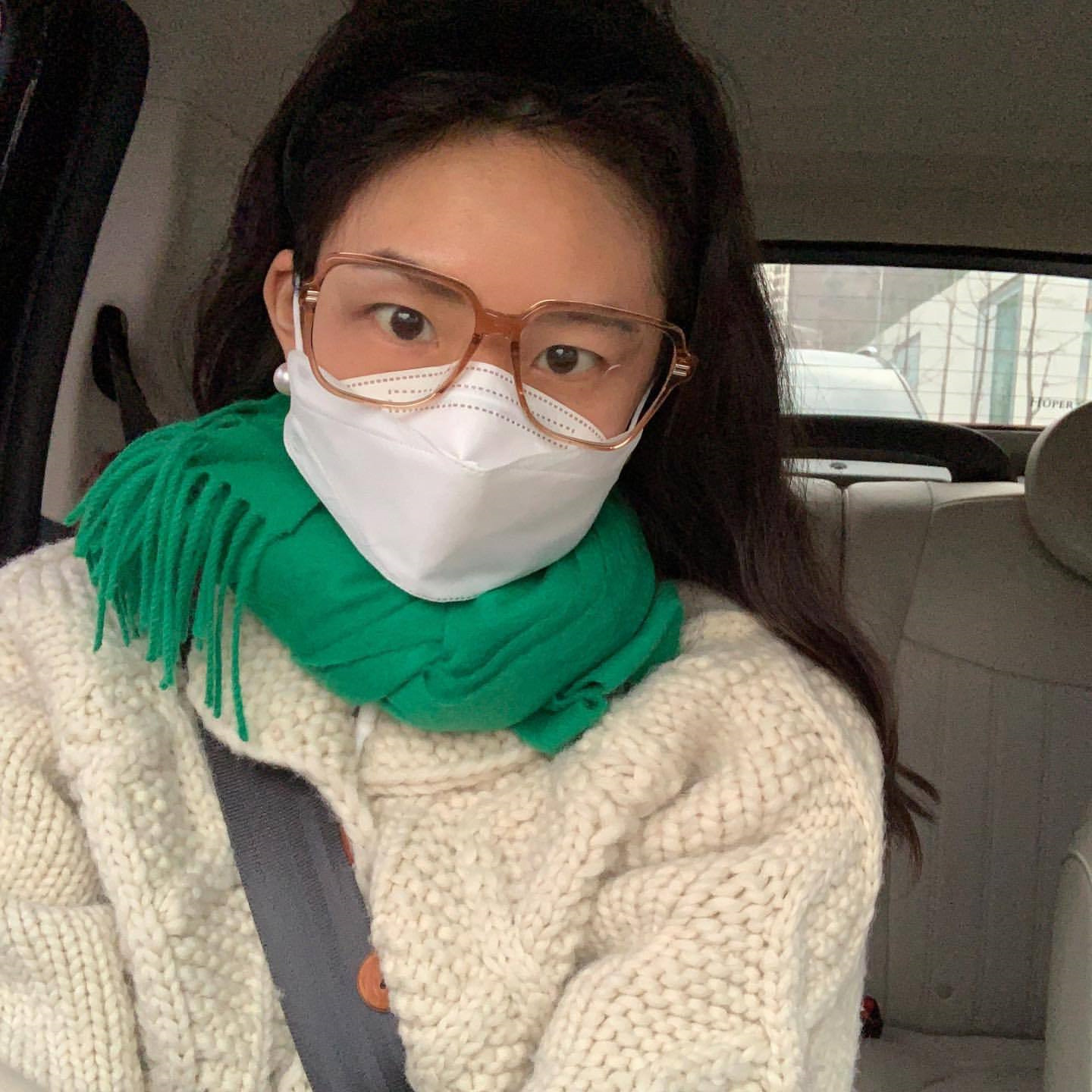 Korean style thick cozy sweater cardigan K010620