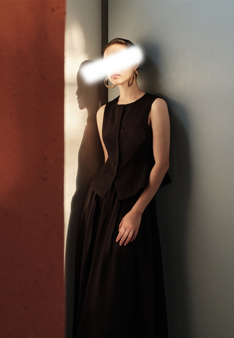 New Elegant Vest and Skirt Women set dress K25120304