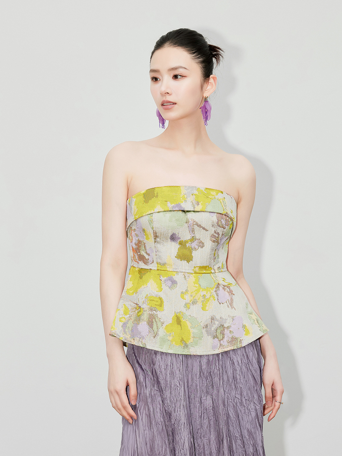  New Chinese Style Off the Shoulder Top Vest CA2025121514YE