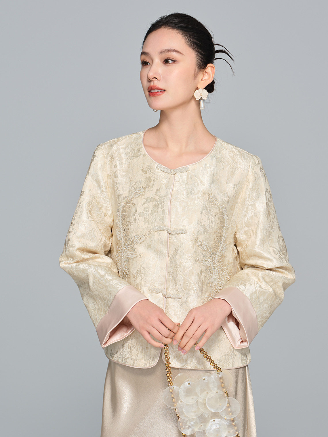 Arrival Autumn Jacket With  Exquisitely Beaded And High-End Top CA2025121515BE