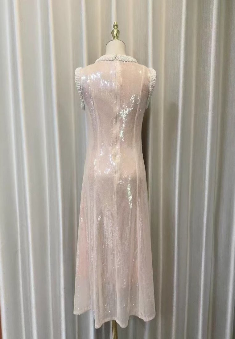 New elegant Retro Round-neck dress Party Dress K121704