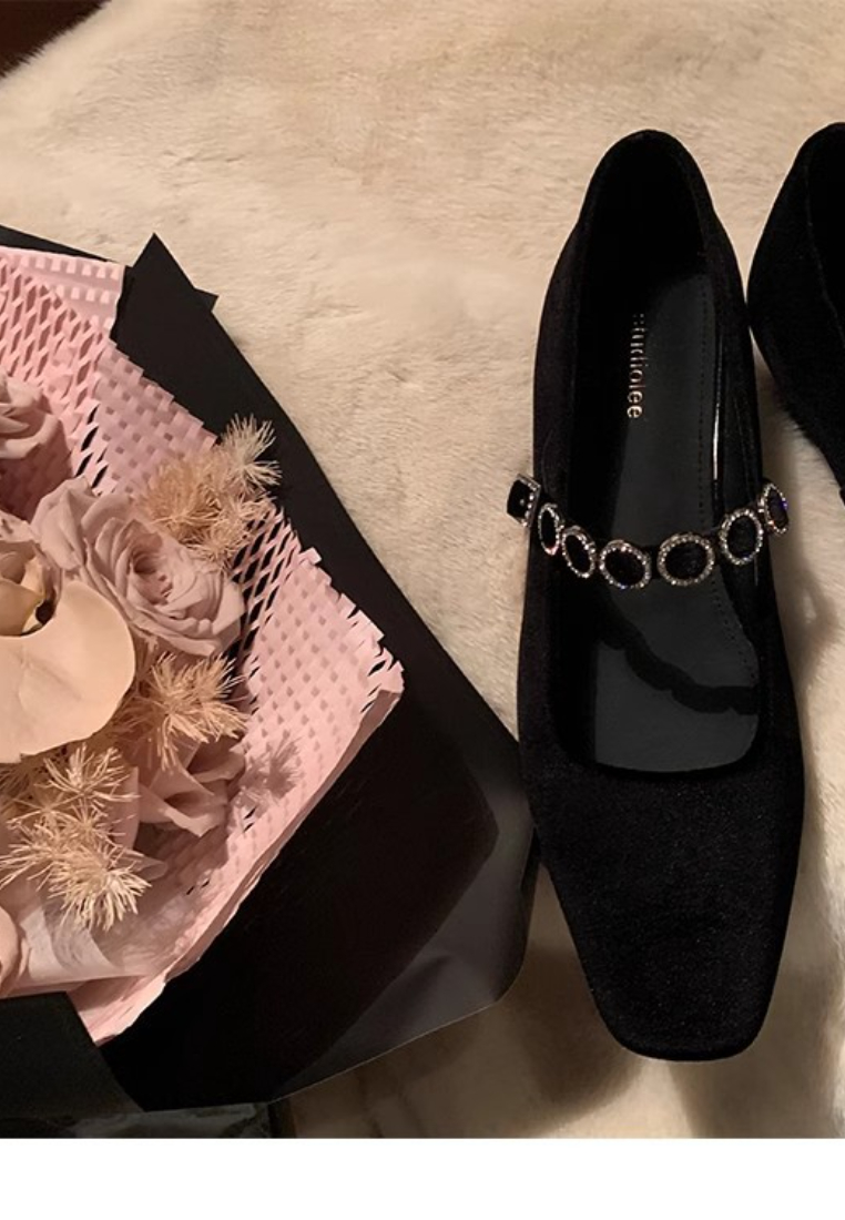 New Retro Mary-Jane Shoes K122306