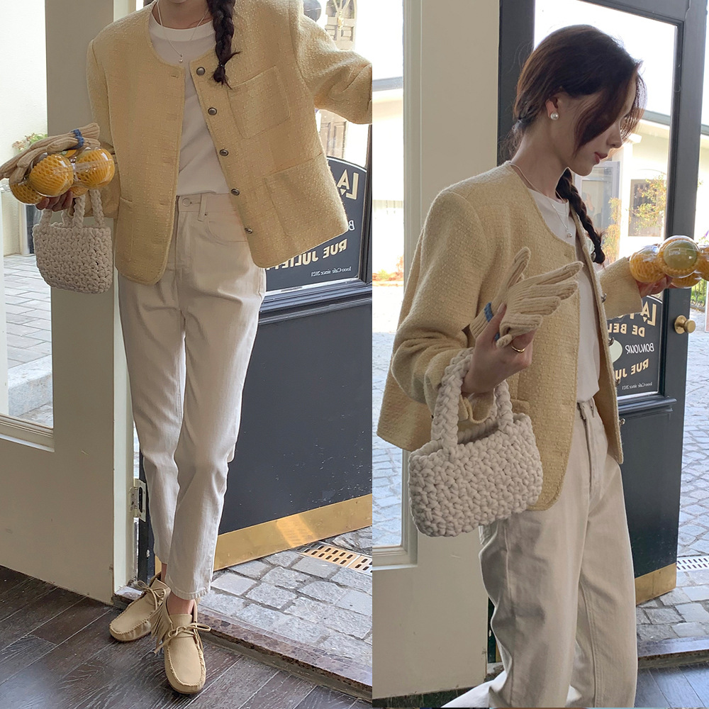 New French retro style coat CA25102006