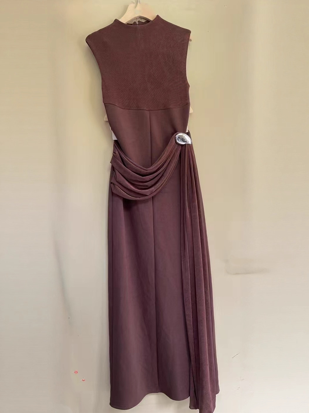 New Elegant slim-fitting white long Evening dress K122310