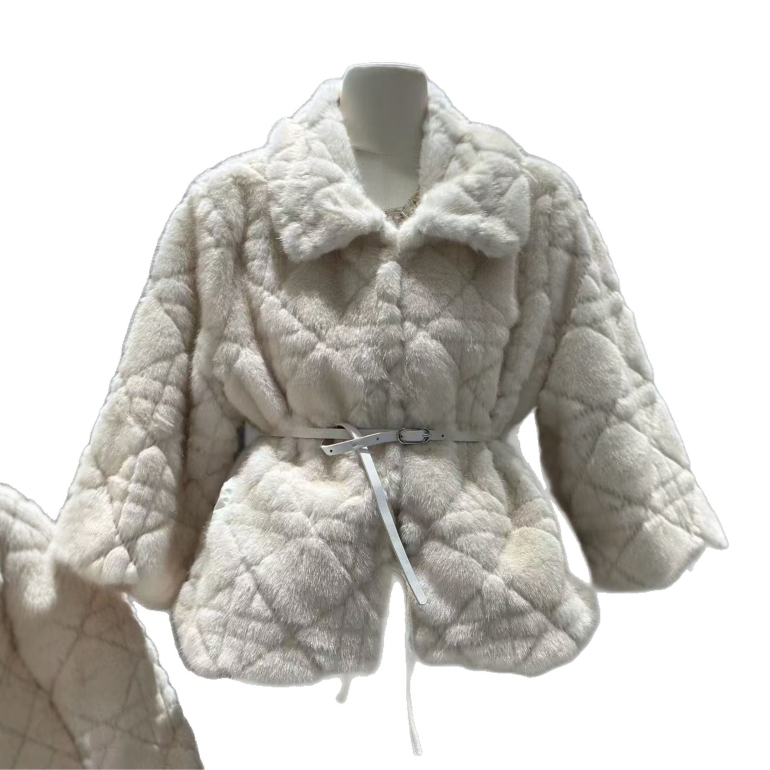 New winter light luxury women's Fur Short Jacket K25121006