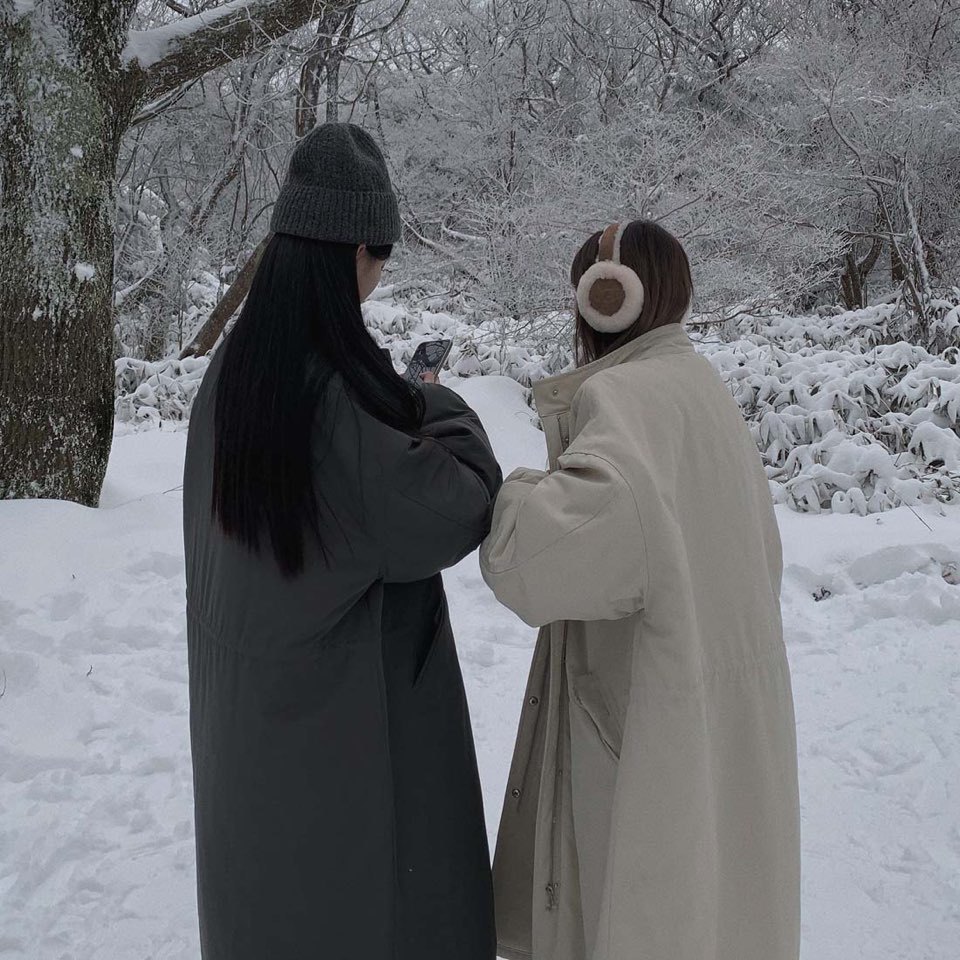 Korean chic stand collar cotton-padded coat warm cotton-padded jacket K010624