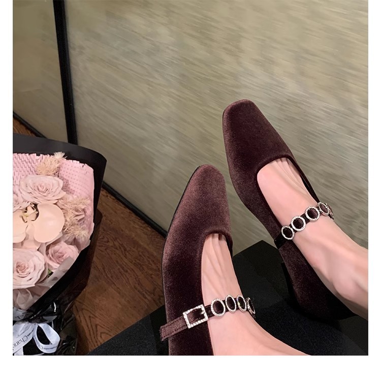 New Retro Mary-Jane Shoes K122306