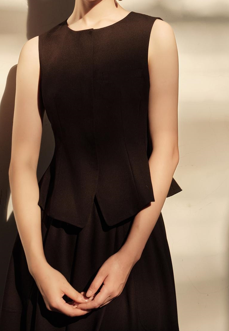 New Elegant Vest and Skirt Women set dress K25120304