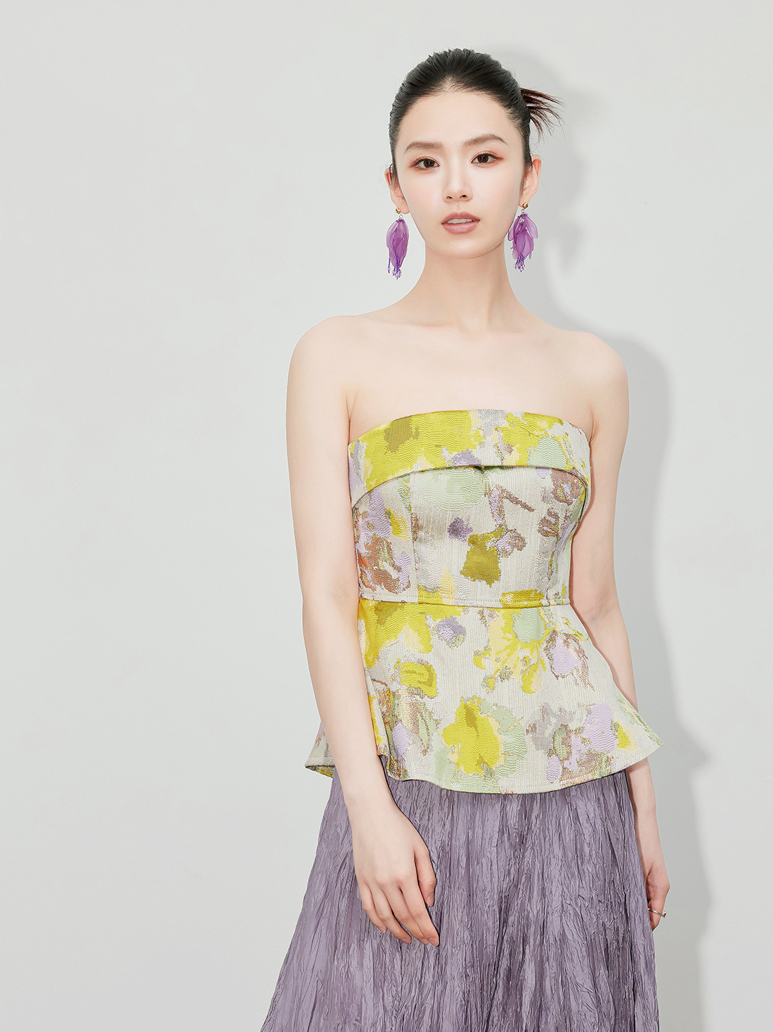  New Chinese Style Off the Shoulder Top Vest CA2025121514YE