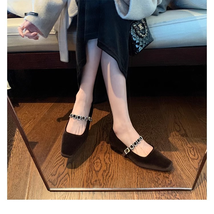 New Retro Mary-Jane Shoes K122306