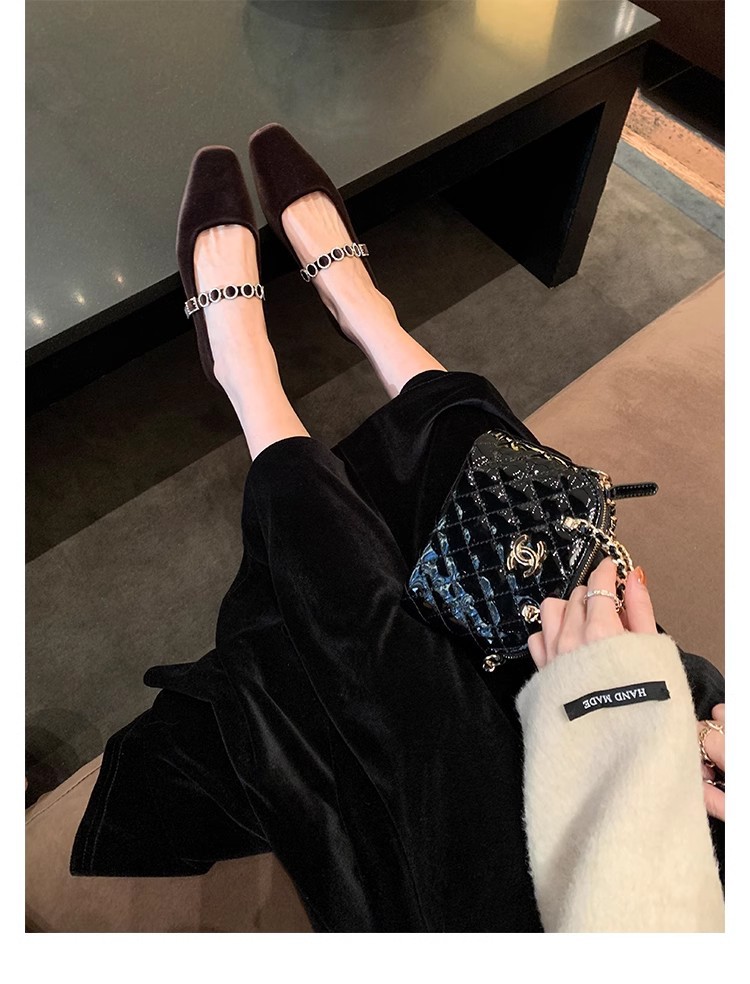 New Retro Mary-Jane Shoes K122306