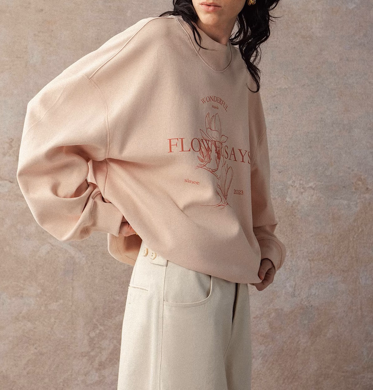 New casual crew neck sweatshirt K25120903