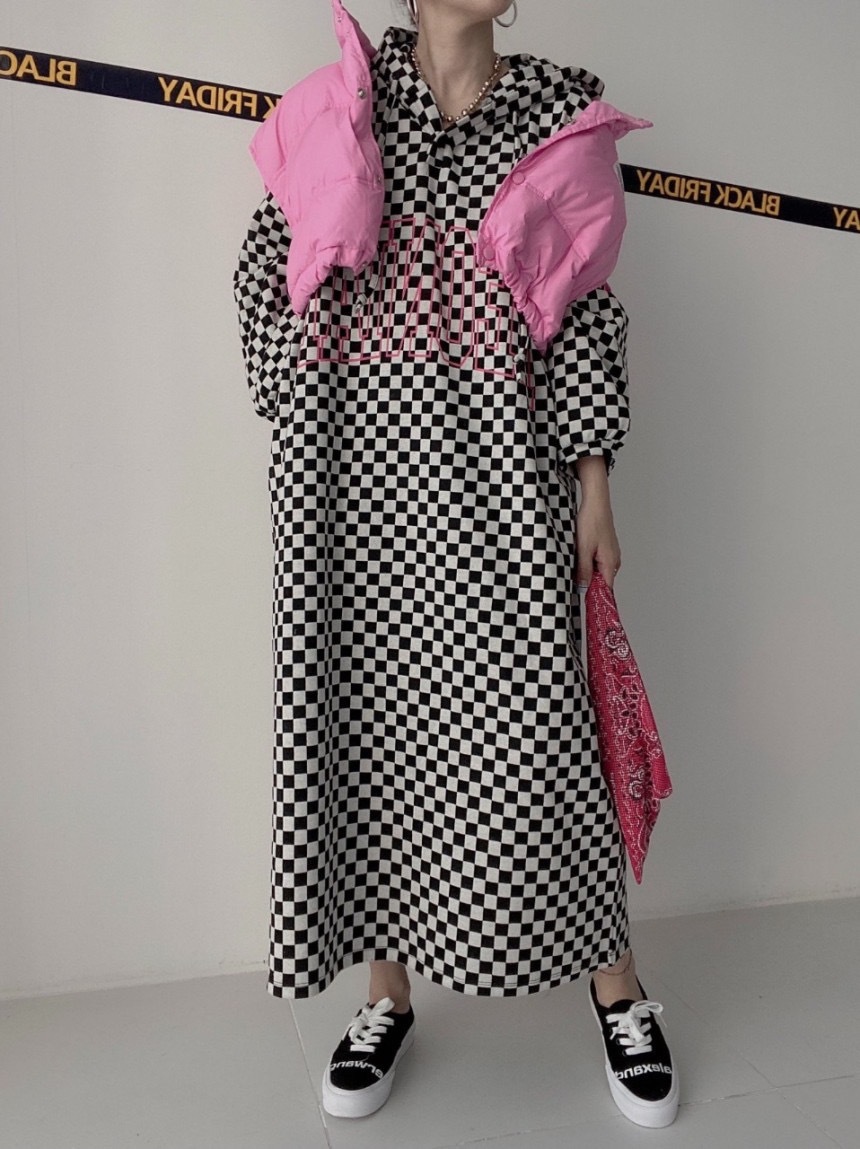 Korean early spring new arrival versatile letter leopard print hooded loose dress K010610