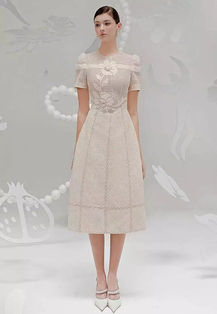 New slim fit dress with temperament CA24102537BE