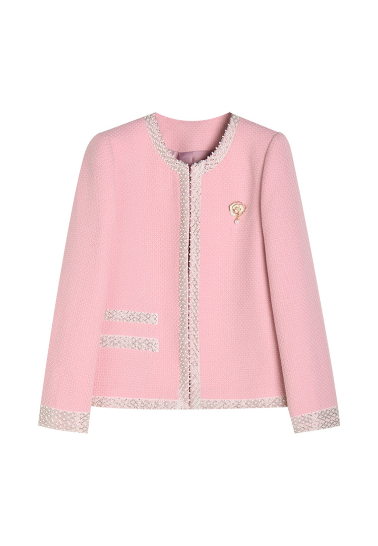 Autumn and winter wool tweed Chanel jacket CA25010707BK