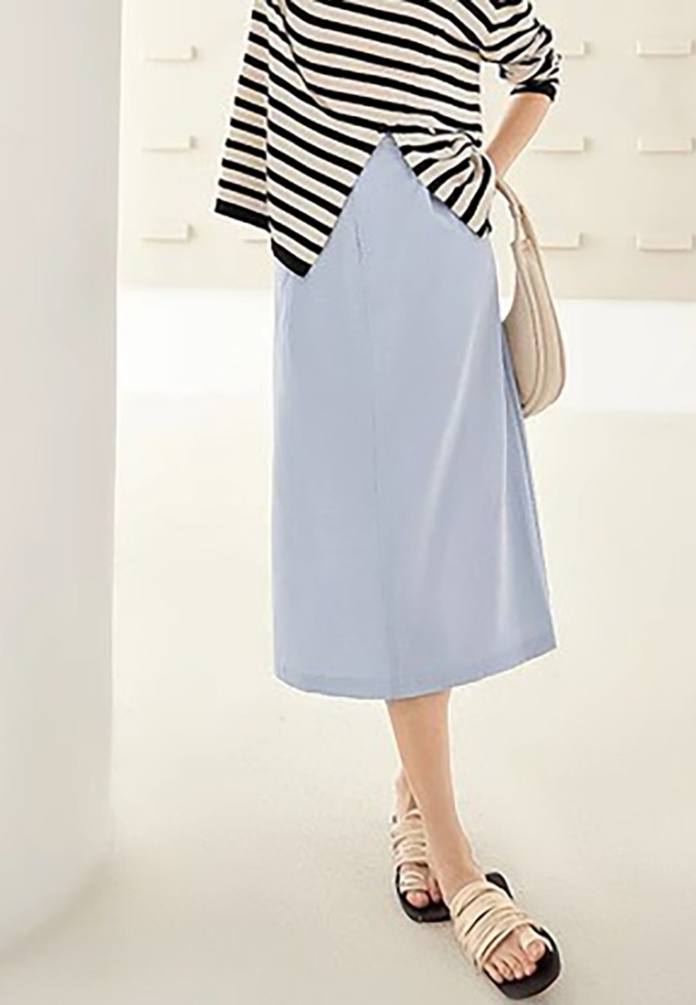 2025 Spring and Summer New Casual Skirt Two-Piece Set CA25031102BL