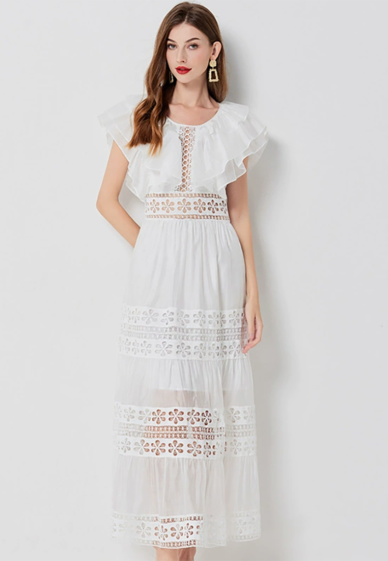 New summer seaside holiday hollow dress CA25021339