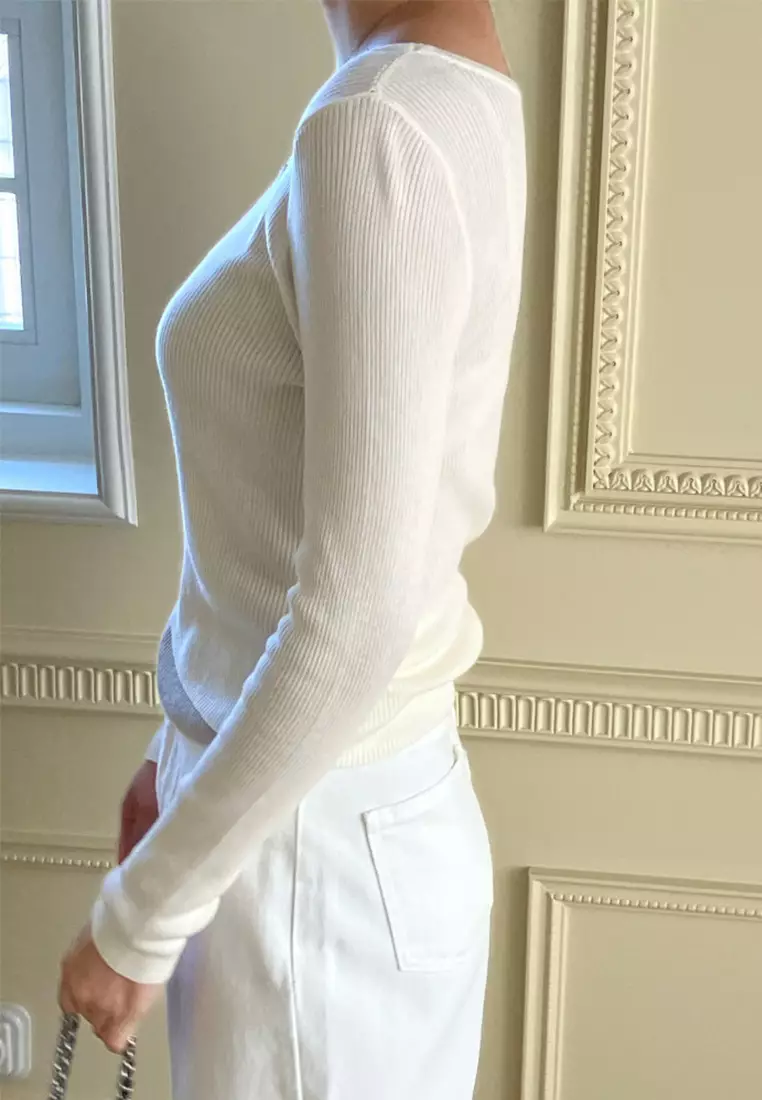 New Fashion Korean Knitted Top CA24092729BK