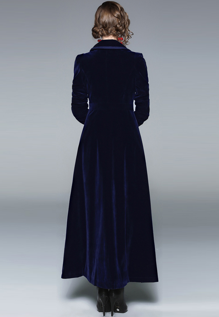 2024 Autumn Fashion New Style Women's Velvet Coat Coat CA24073101RD