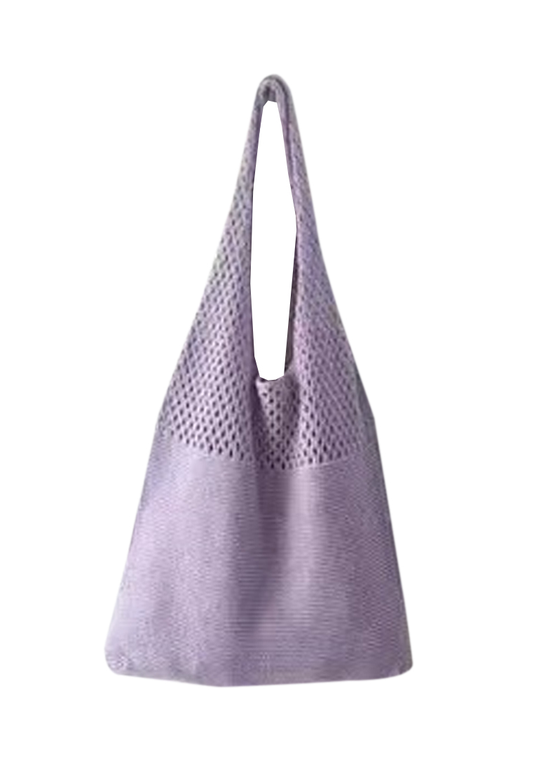 New Vintage Hollow Woven Tote Bag Large Capacity Shopping Bag CA080701