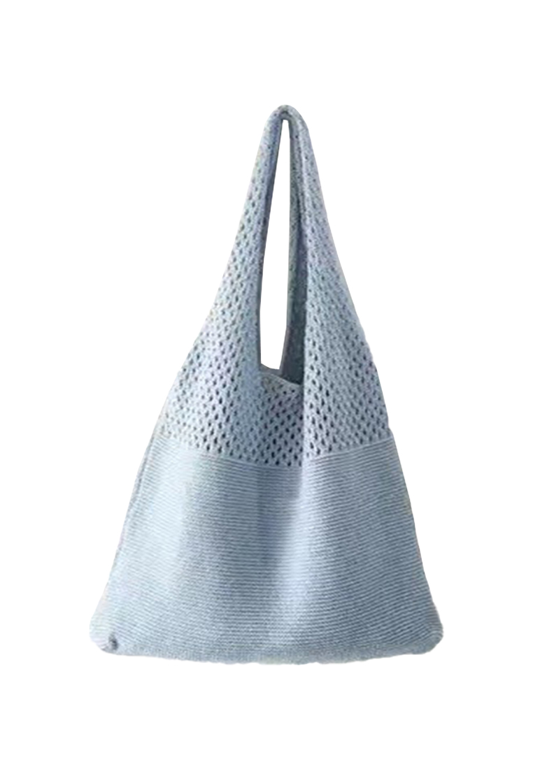 New Vintage Hollow Woven Tote Bag Large Capacity Shopping Bag CA080701