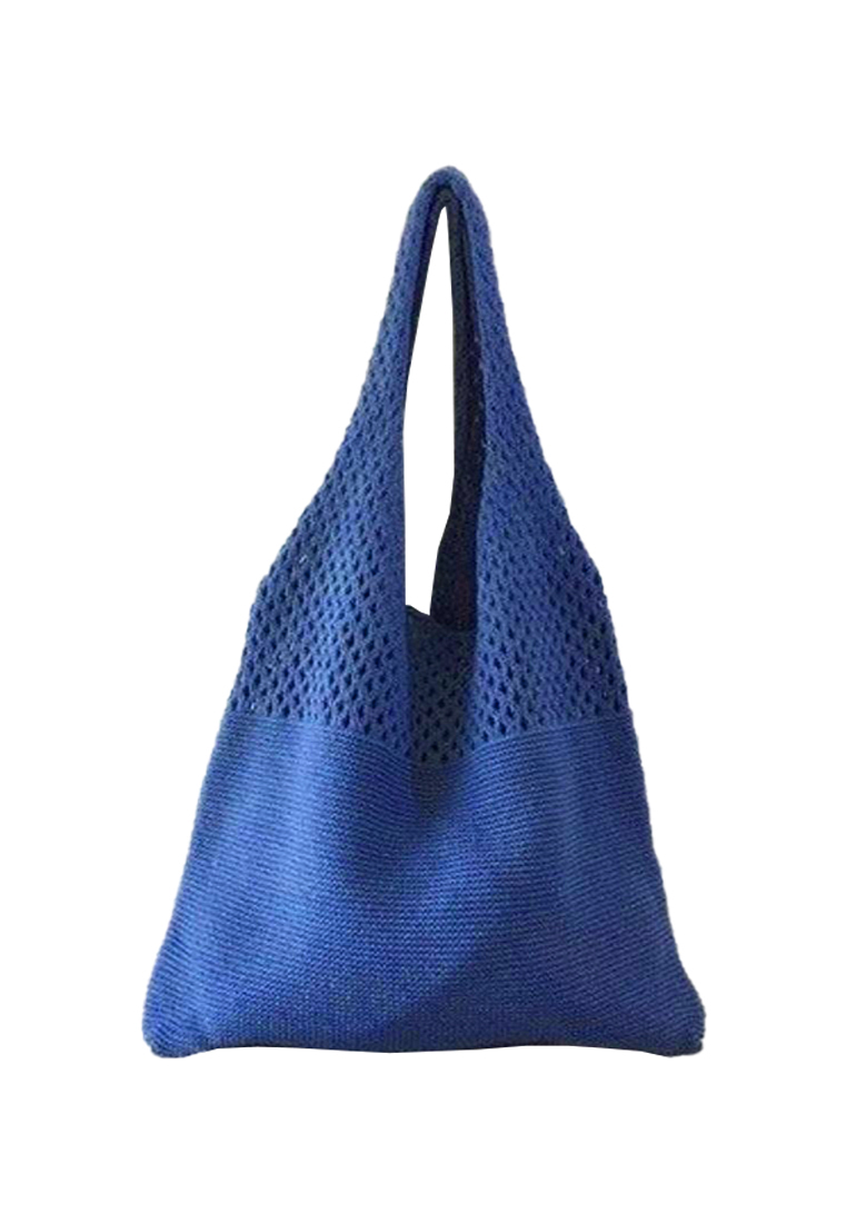 New Vintage Hollow Woven Tote Bag Large Capacity Shopping Bag CA080701