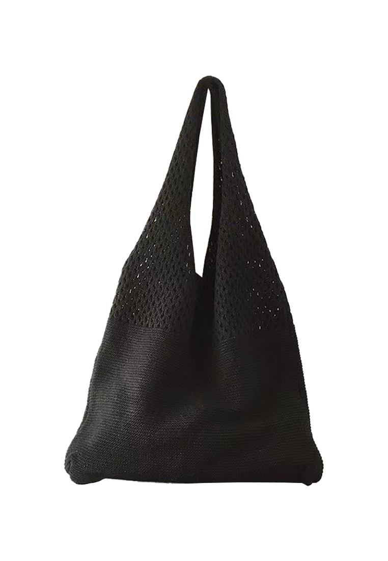 New Vintage Hollow Woven Tote Bag Large Capacity Shopping Bag CA080701