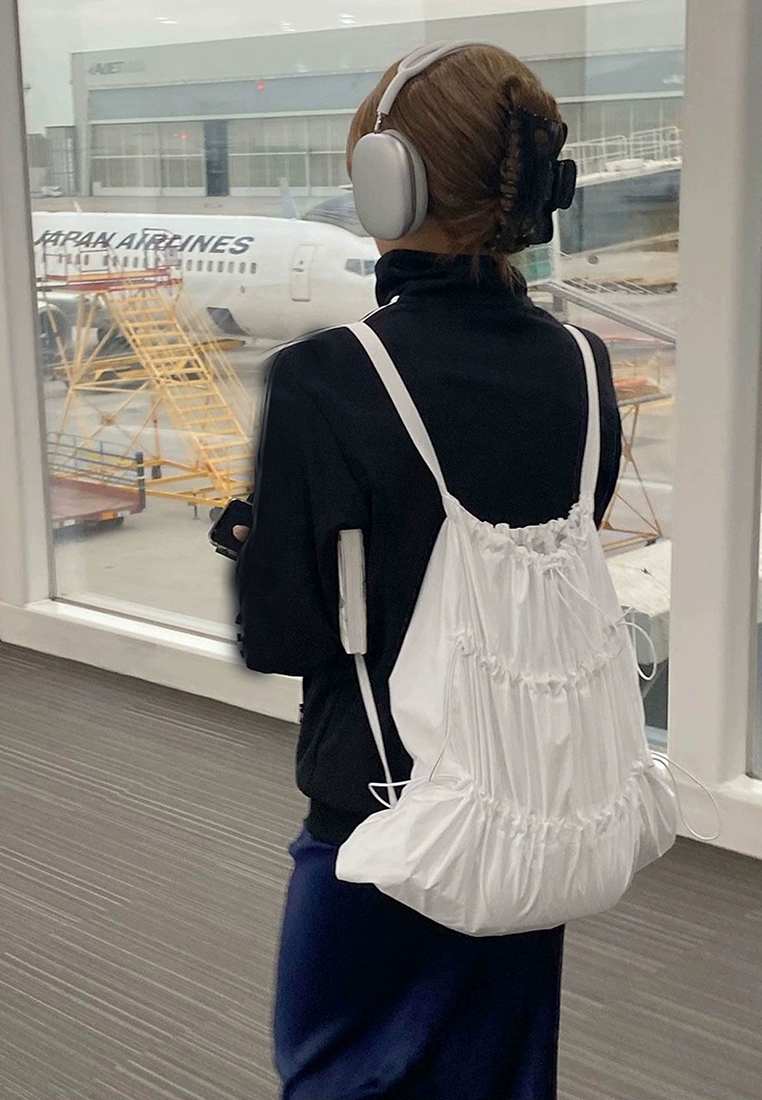 Korean lightweight nylon waterproof backpack CA25030301W