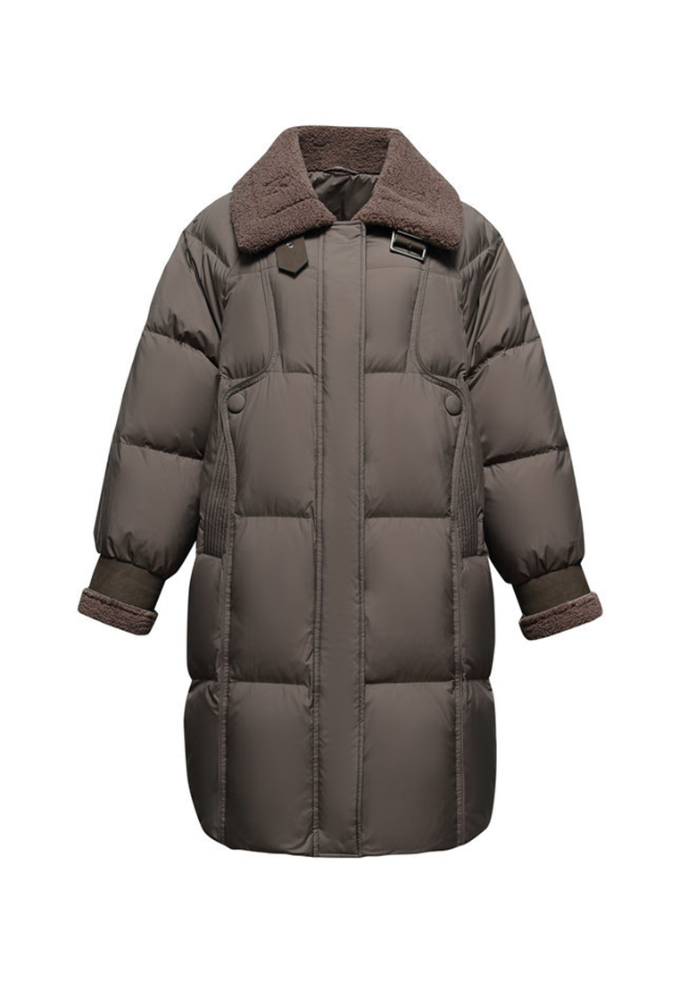 90% down winter new Korean version warm down jacket CA24112101BK