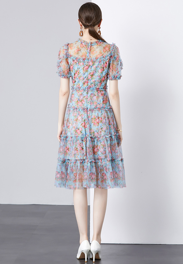 2024 Summer New Print Dress Dress CA24032601MT