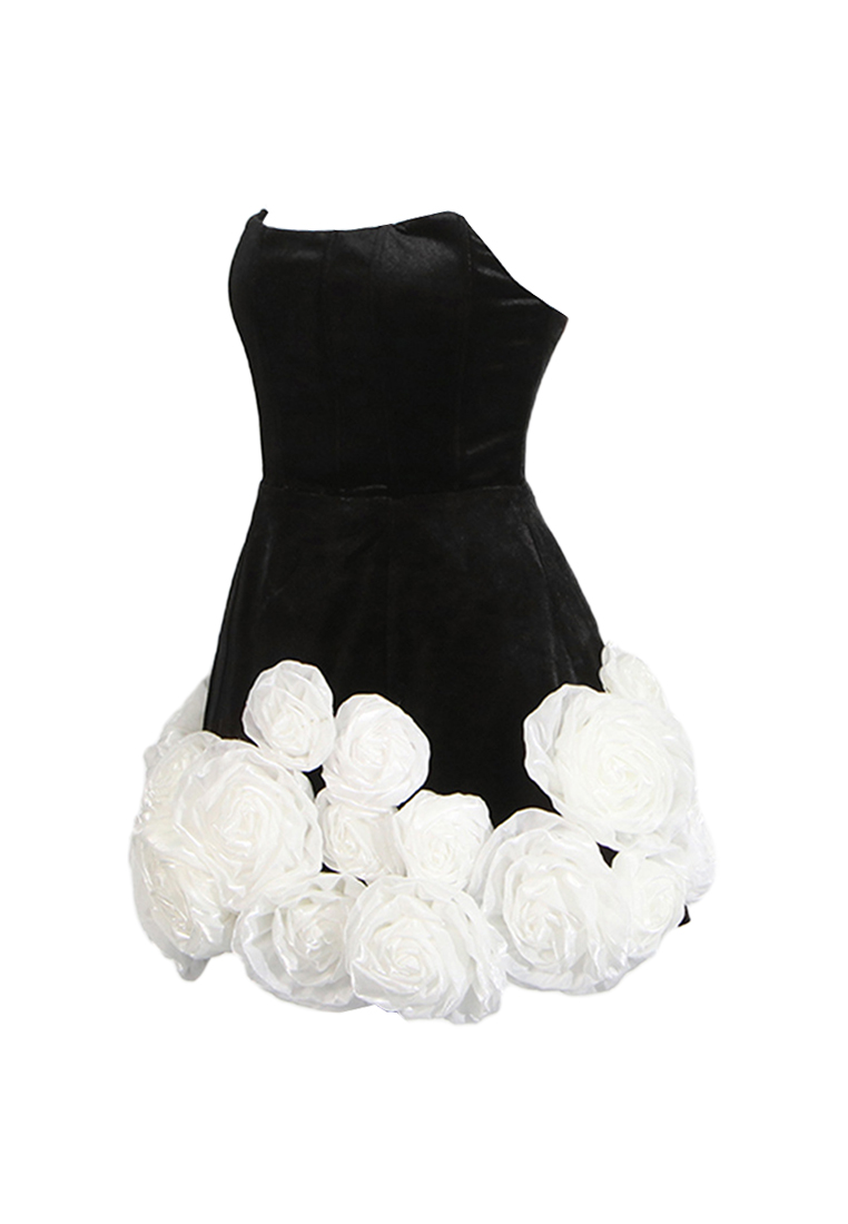 2024 slim fit elegant temperament dress CA242111901BK