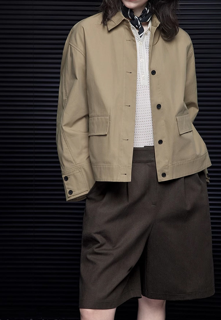 New simple short jacket CA25091401KI