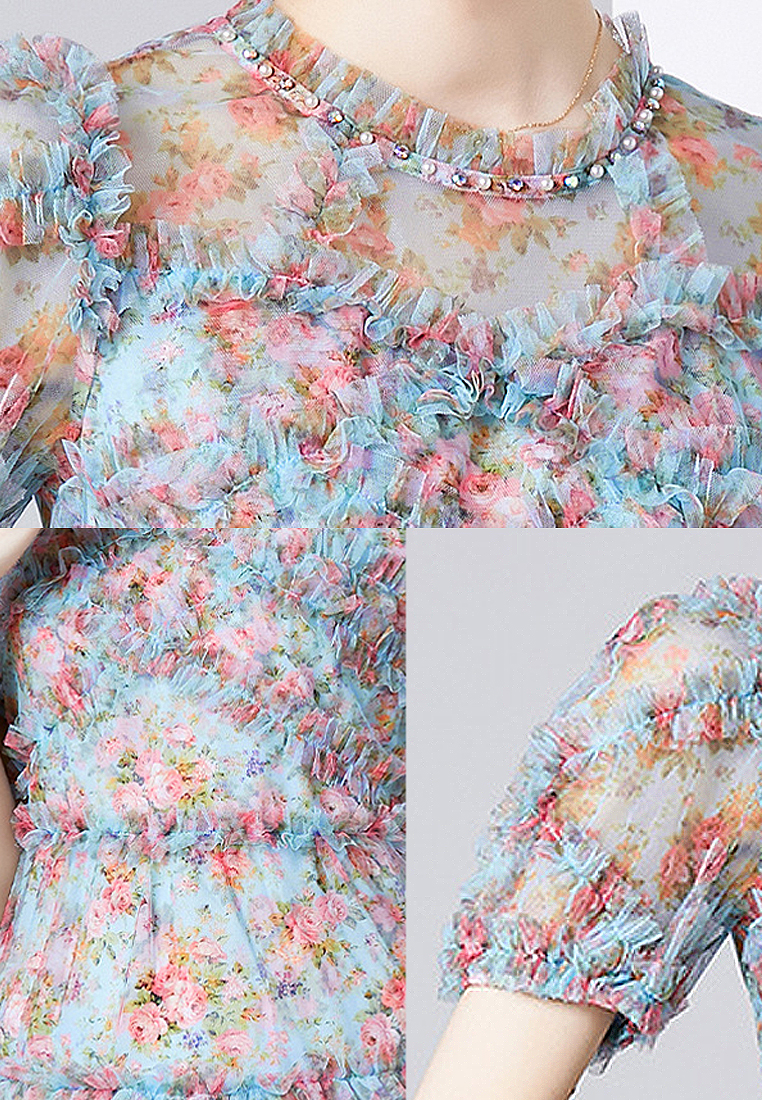 2024 Summer New Print Dress Dress CA24032601MT