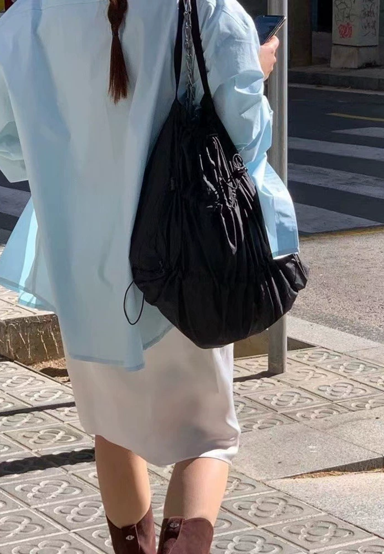 Korean lightweight nylon waterproof backpack CA25030301W