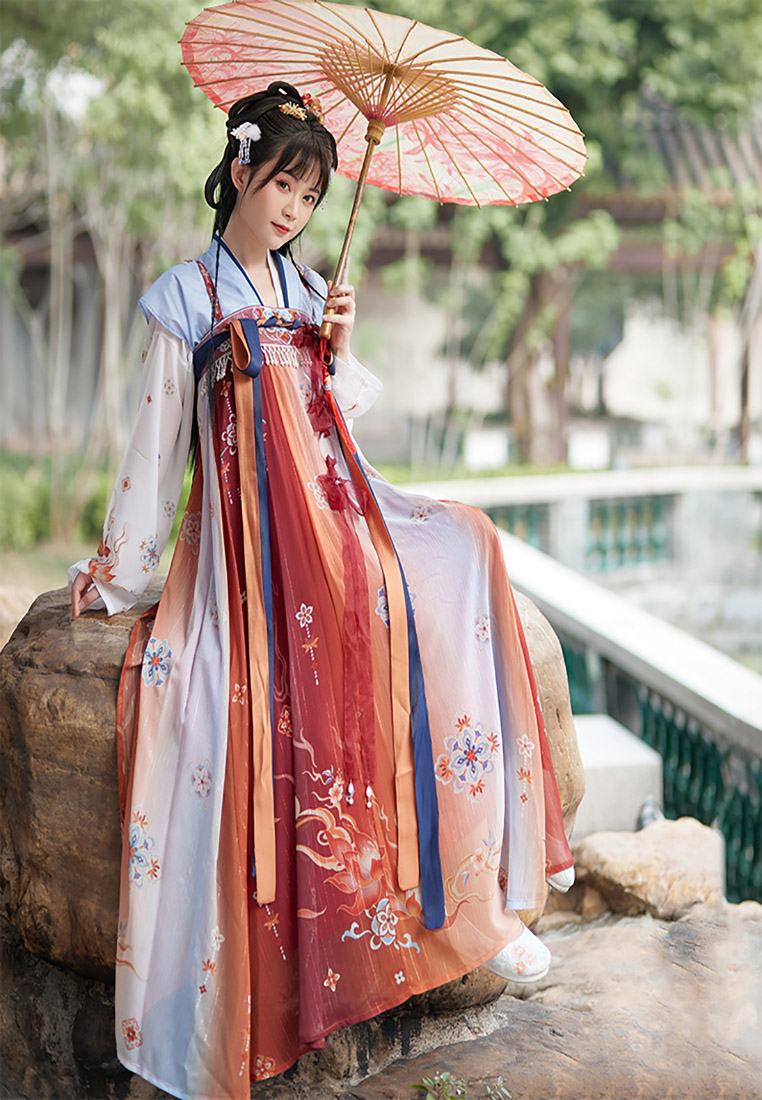 Tang-made Hanfu daily suspender chest skirt CA011010RD