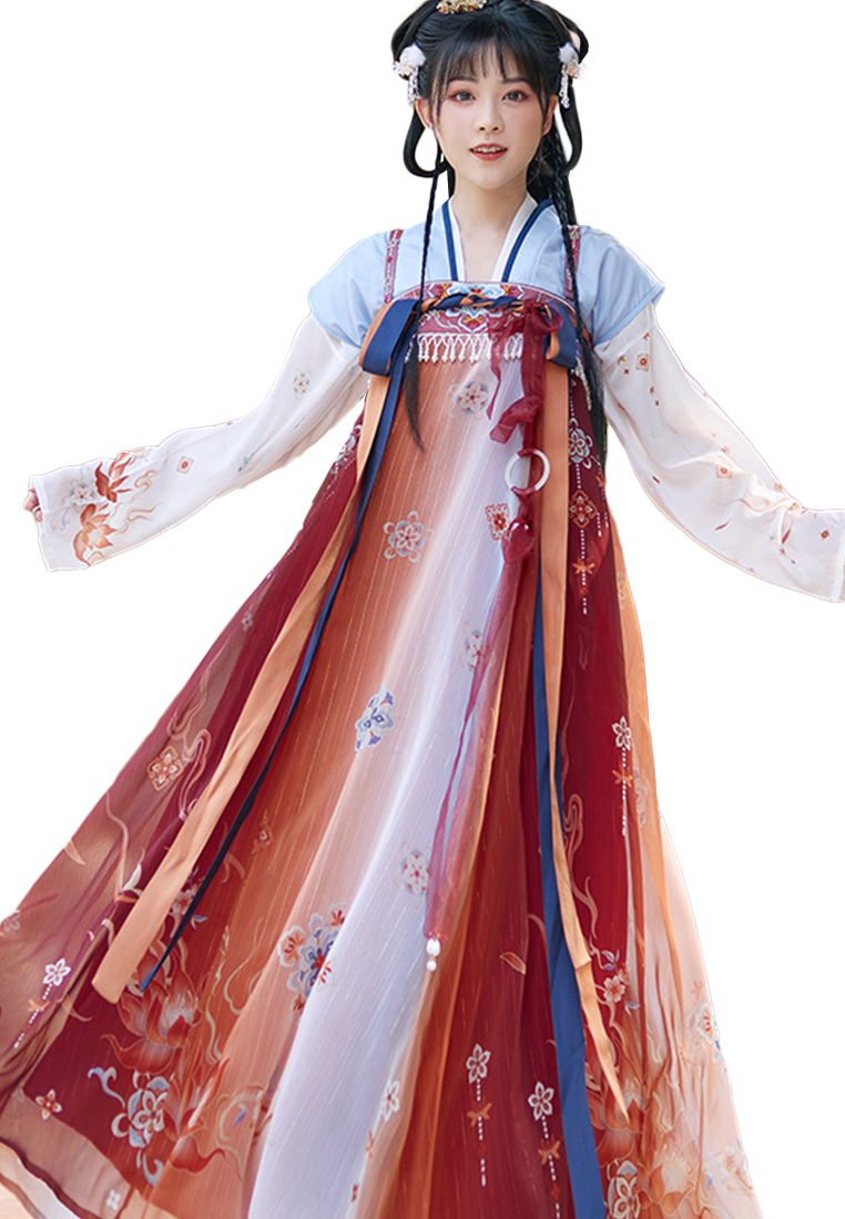 Tang-made Hanfu daily suspender chest skirt CA011010RD