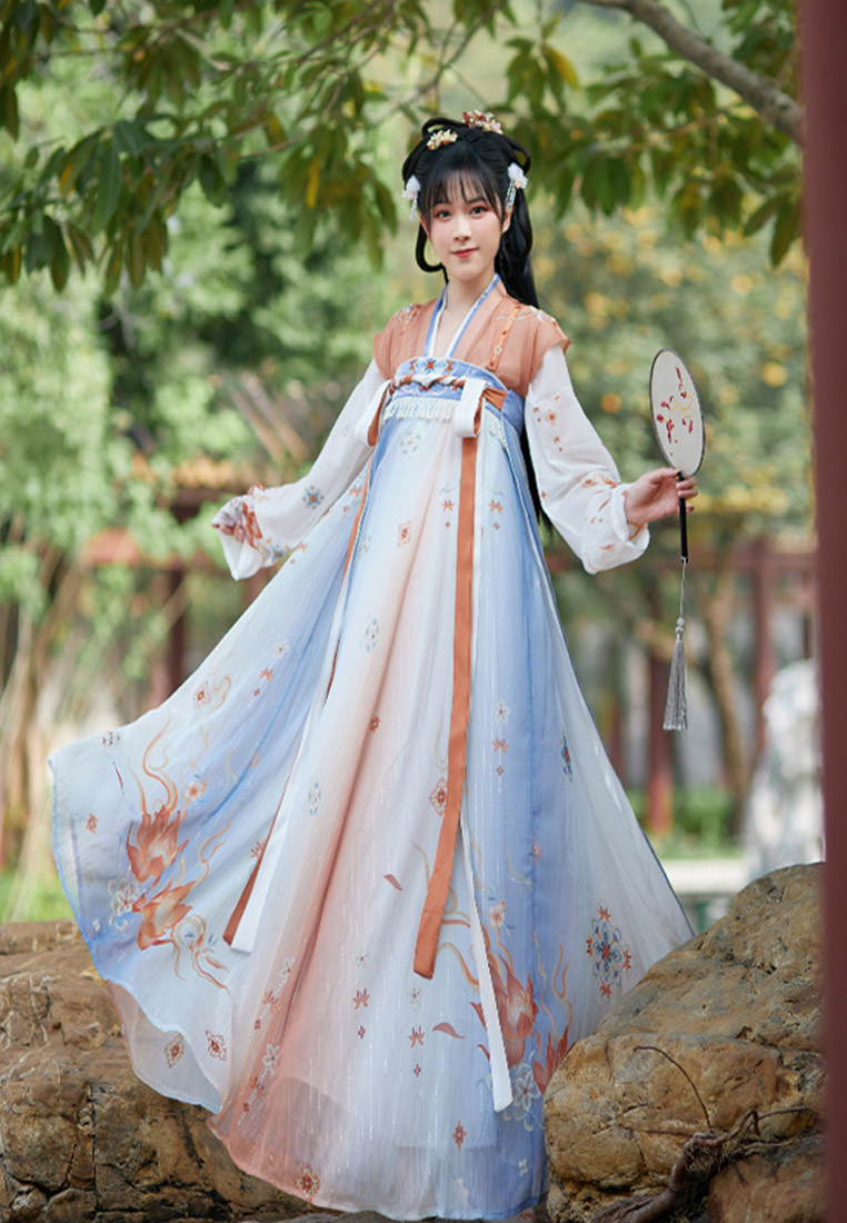 Tang-made Hanfu daily suspender chest skirt CA011010RD