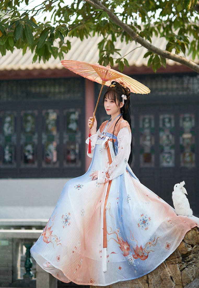 Tang-made Hanfu daily suspender chest skirt CA011010RD