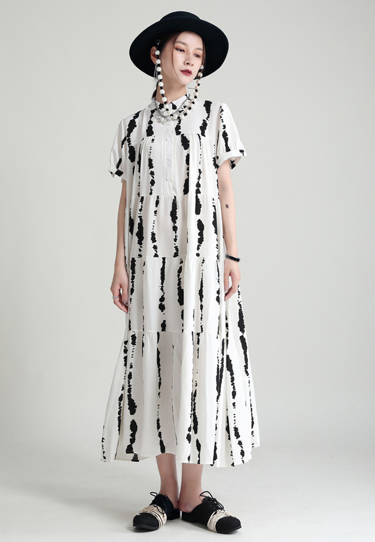 2024 reversible design loose dress CA24030110W