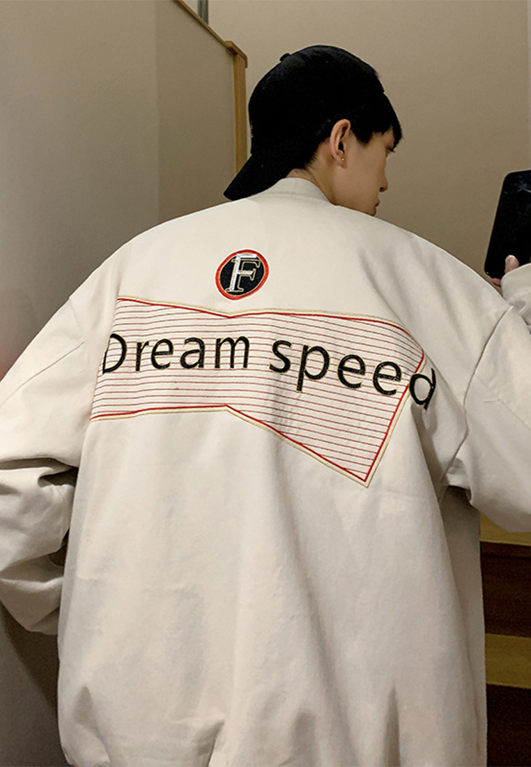 American retro embroidered jacket CA24101410W